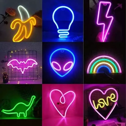 How do I design a custom neon sign?