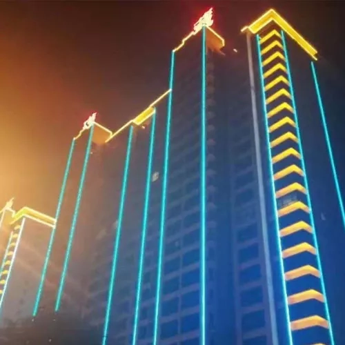 How to select the LED lighting in nightscape lighting?