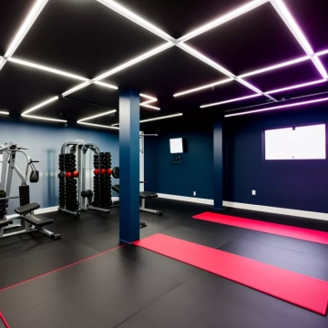 LED Lighting in Home Gyms and Workout Spaces: Enhancing Motivation and Performance