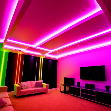 LED Strip Light: Adding Artistic Flair to Your Music Room