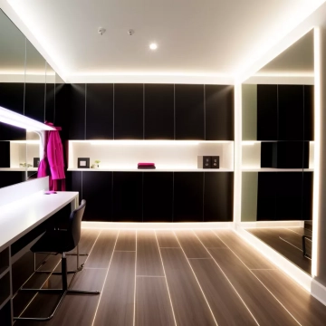LED Strip Light: Adding Style to Your Dressing Room