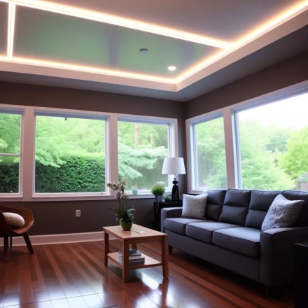 LED Strip Light: Bringing Nature into Your Sunroom