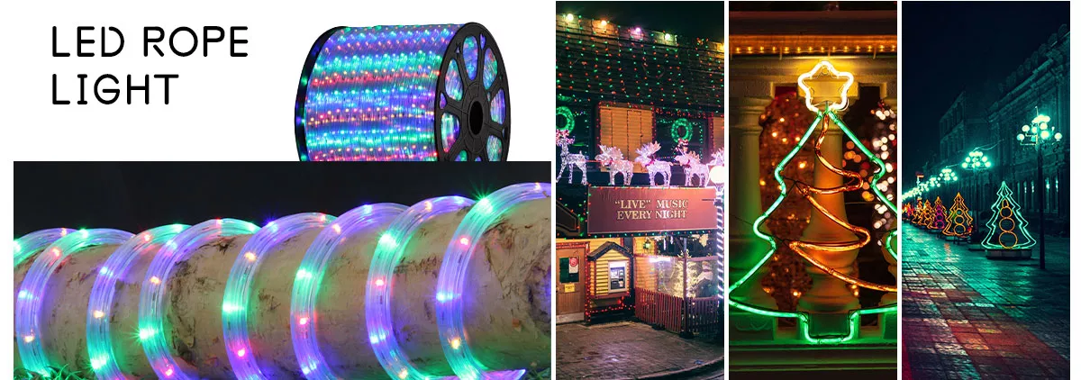LED FLAT ROPE LIGHT (3-WIRE/4-WIRE)