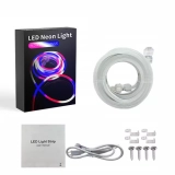 RED & WHITE & BLUE LED NEON STRIP LIGHT KIT