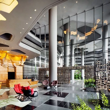 Upscale, Controllable, Efficient LED Lighting in Hotel