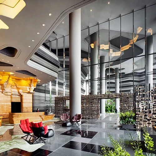 Upscale, Controllable, Efficient LED Lighting in Hotel